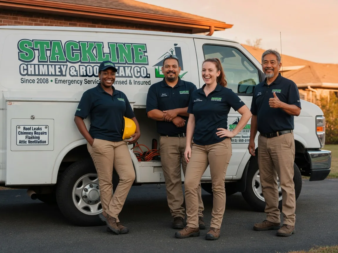 Chimney flashing repair company in Kenosha, WI